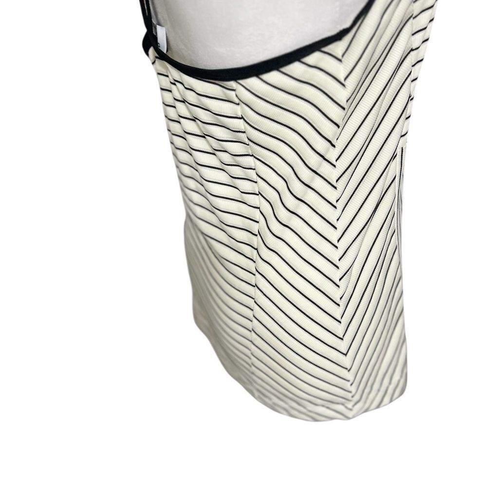 Derek Lam 10C Athleta Striped Madison
Ave Tank Top White Black Womens
Medium - Picture 3 of 10